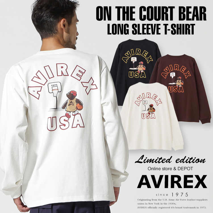 楽天市場】AVIREX 公式通販｜NAVAL L/S WAFFLE T-SHIRT/ネーバル