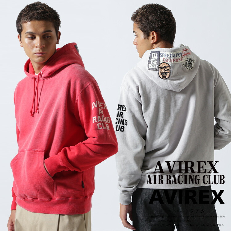 AVIREX 公式通販｜ 《A.A.R.C》PATCHED SWEAT HOODIE/パッチ スウェット フーディー (アビレックス アヴィレックス)メンズ 男性