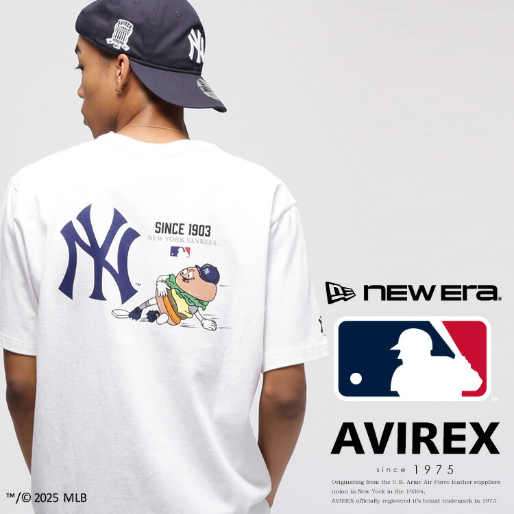 AVIREX 公式通販｜ AVIREX × NEW YORK YANKEES T-SHIRT (アビレックス アヴィレックス)メンズ 男性