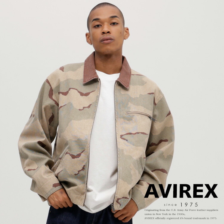★SALE｜AVIREX 公式通販｜ CAMO DUCK JACKET / カモ ダック ジャケット (アビレックス アヴィレックス)メンズ 男性 ※セール品につき交換 返品不可