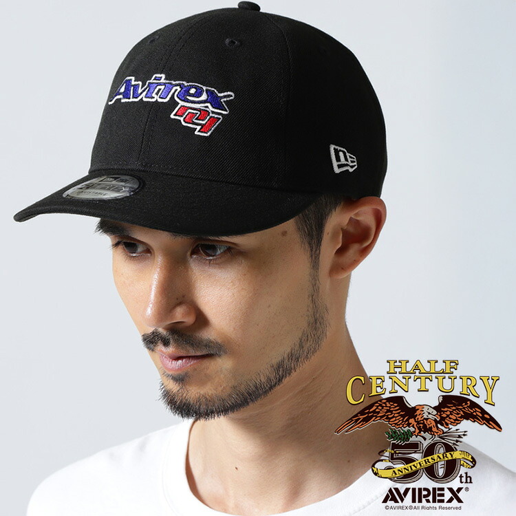AVIREX 公式通販｜ 《AVIREX × NEWERA》 50th GOALERS LOGO CAP 9THIRTY/50周年 ゴーラーズ ロゴ キャップ 930 (アビレックス アヴィレックス) メンズ 男性 レディース 女性 男女兼用 ユニセックス