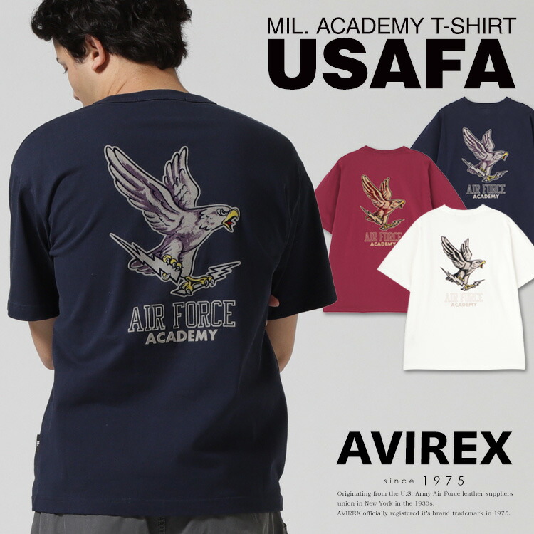 ★SALE|AVIREX 公式通販| MIL. ACADEMY T-SHIRT \