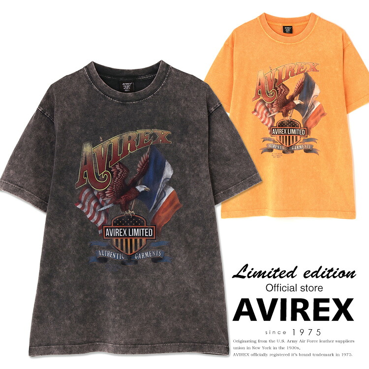 ◇AVIREX 公式通販| 《直営店限定》FADE S/S T-SHIRT ”EAGLE”/フェード ショートスリーブ Tシャツ (アビレックス アヴィレックス)メンズ 男性
