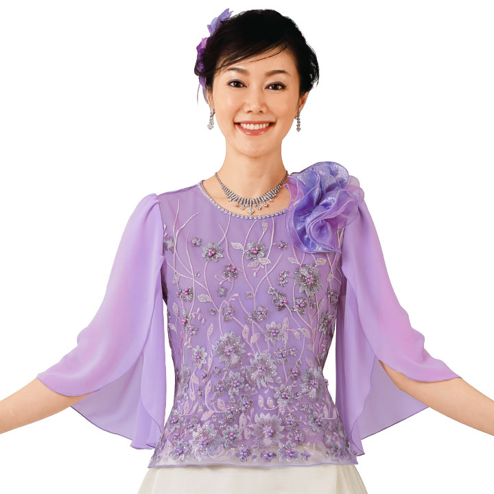 楽天市場】即納☆ グラデーションプルオーバー パープル系 [TK2281-1