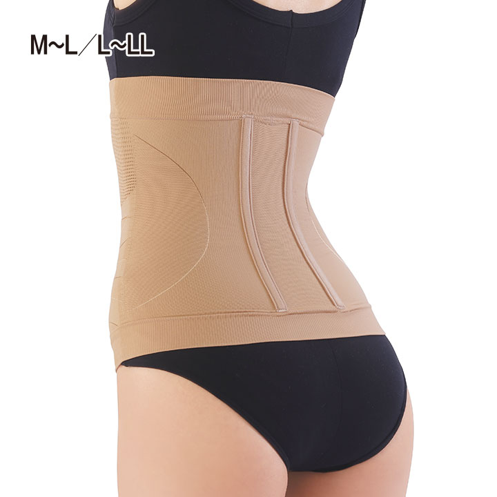 美姿勢サポーター（M〜L/L〜LL） [Z1158] インナー 医学博士監修 薄手 ボーン入り 背筋を伸ばす 腰の痛み 肩の痛み 予防 軽減 サポート コイルボーン ベージュ 日本製 男女兼用 敬老の日 ギフト プレゼント 誕生日画像