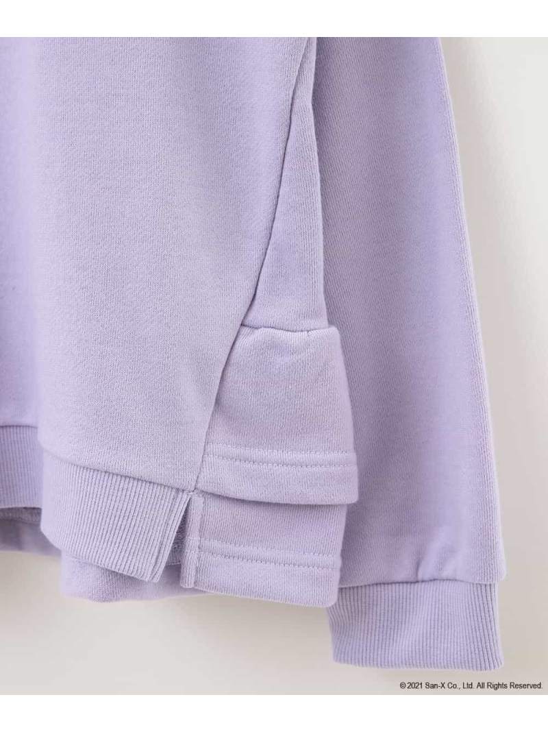 100 140 すみっコぐらしバックフリルトレーナー A V V アー