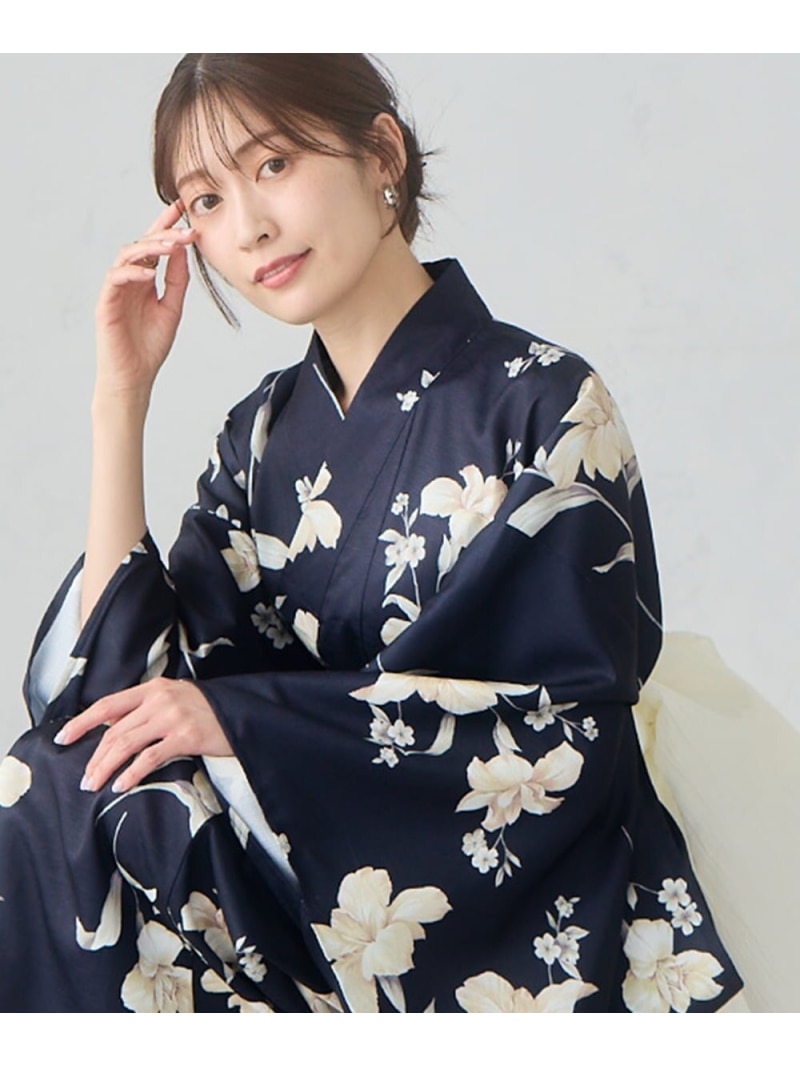 二部式で飾り気の無いに着られる!セパレート浴衣 3点書き割り【当たること冷感/洗える/吸水速乾/WEB押さえる】 a.v.v アー・ヴェ・ヴェ 衣裳・御召しもの 衣裳 さくら色 米国海軍 白いこと 黒いこと【貨物輸送無料】[ Fashion]