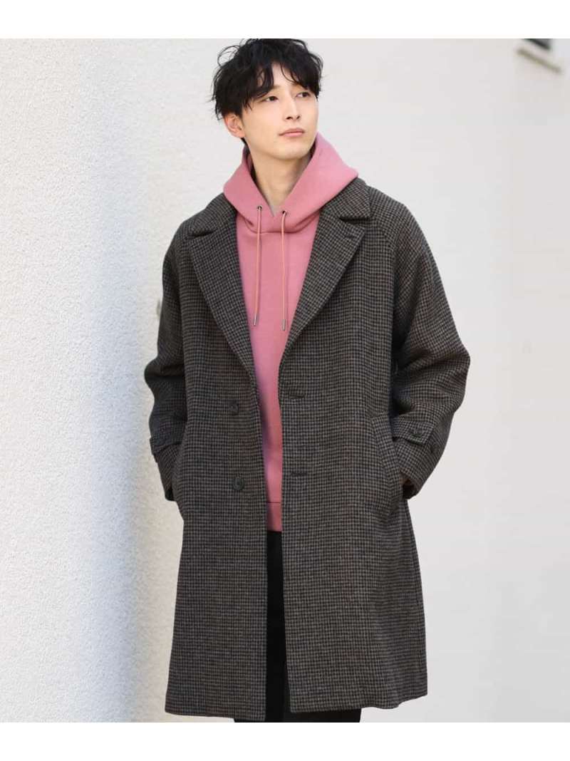 ホットセール ブラック Rba E 送料無料 コート ジャケットその他 コート ジャケット アー ヴェ ヴェ A V V Fashion Sale Off ウールライトビーバーチドリ柄オーバーサイズコート Rakuten コート ジャケット Cheapcarinsurancetampa Net