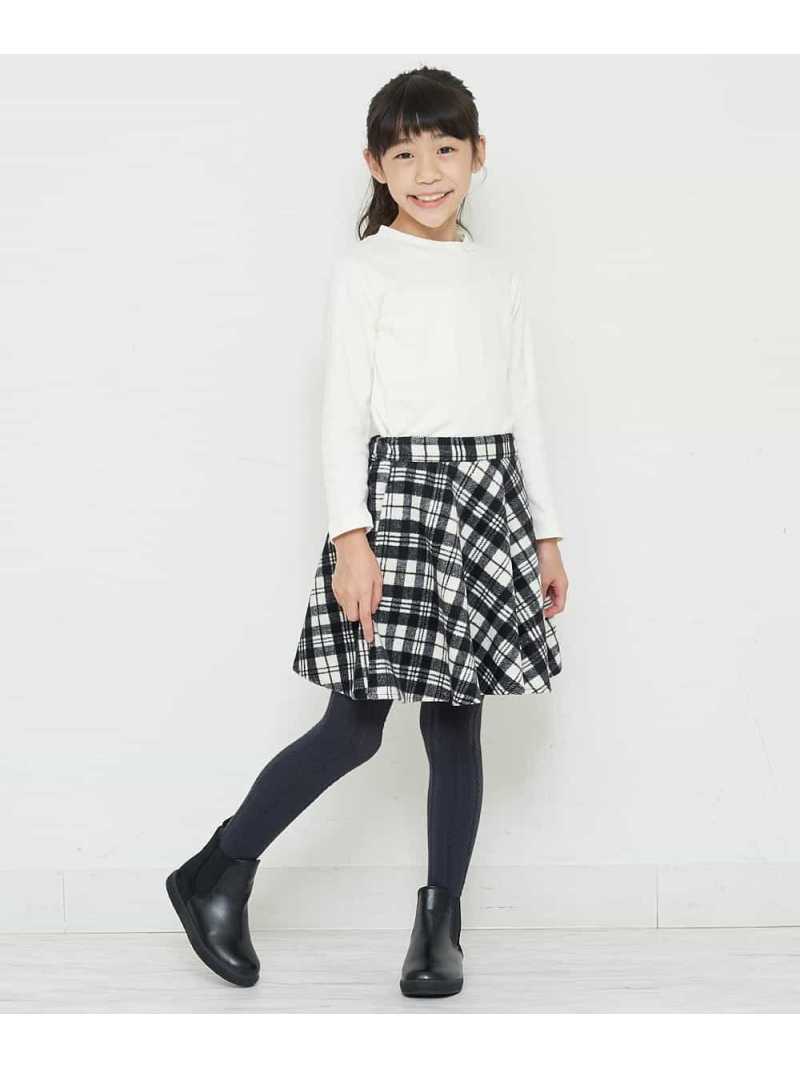 100 130 シャギーチェックフレアスカート スカート アー ヴェ A V V