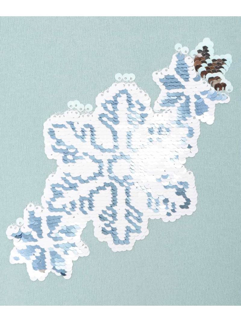 100 130 トゥインクルスパンコール裏起毛トレーナー アー A V V