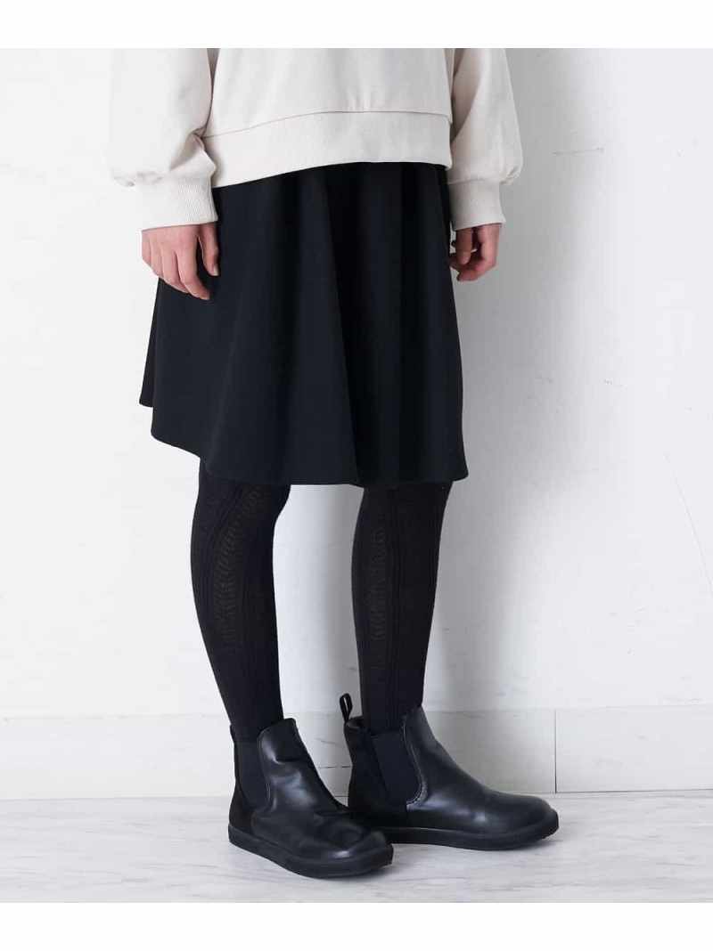 160 起毛ギャザーフレアスカート A V V ヴェ アー スカート