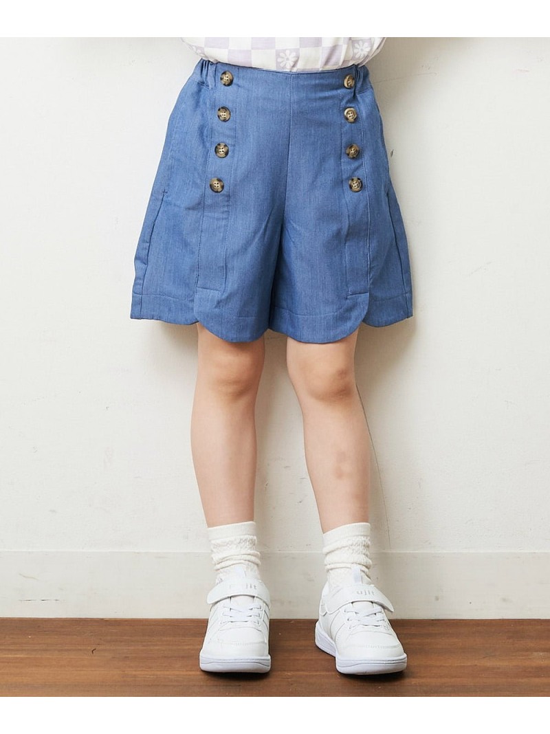 140 150 フロントボタンショートパンツ アー パンツ ヴェ A V V