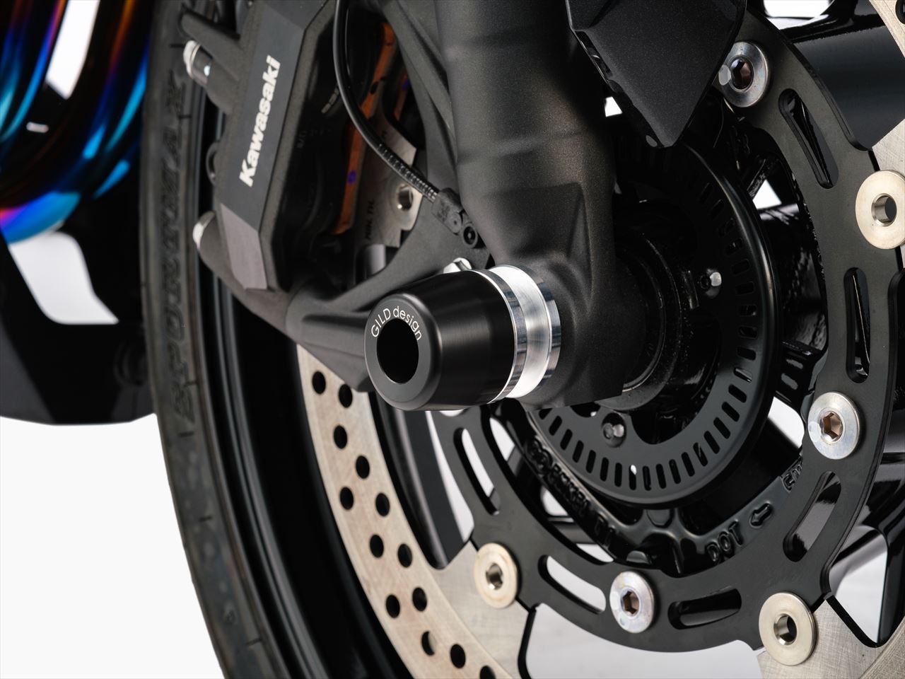 Gcraft ジークラフト ZX-25R（20-）、ZX-25R SE（20-） フロントアクスルスライダーZX-25R（ZX250E）｜motofellow