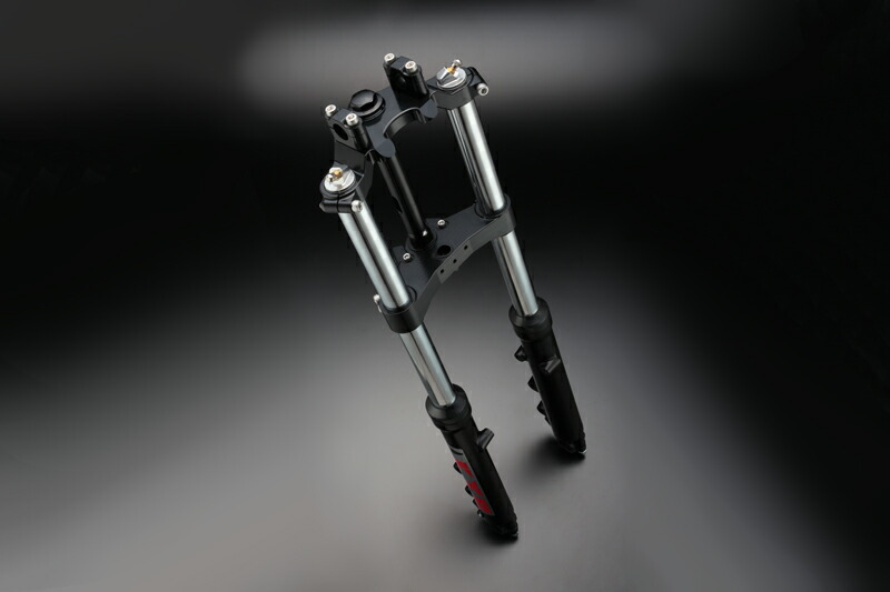 PMC DRAFT ピーエムシー ドラフト KYB38Rフロントフォーク＆トリプルクランプASSY (Z1/Z2・ブラック）
