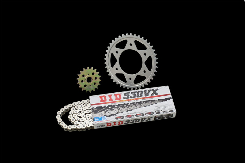 PMC DRAFT ピーエムシー ドラフト 【530コンバートキット】Z系STD スプロケット&110リンクチェーンセット シルバー【選択項目有り】|motofellow