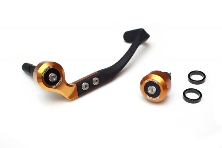 ACTIVE アクティブ ブレーキレバーガード&バーエンド フルSET取付ケ部 M12用【E】