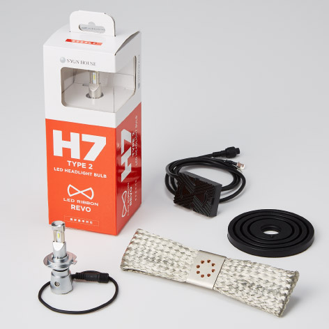 SYGN HOUSE サインハウス LED RIBBON REVO H4 ヘッドライト LEDバルブ カスタム パーツ|motofellow