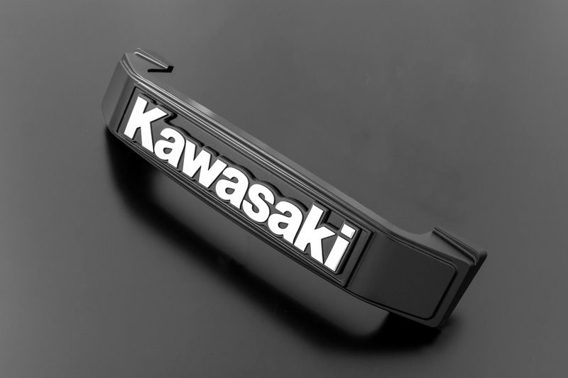 ARCHI アーキ BIGステムエンブレム Kawasaki小文字 ブラック Z900RS/CAFE|motofellow