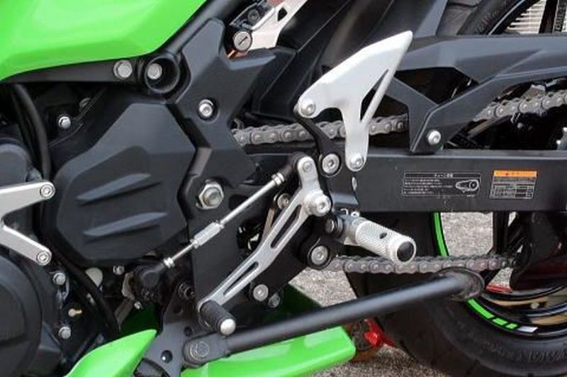 BabyFace ベビーフェイス セットバックプレート ブラック Ninja250/40018 18|motofellow