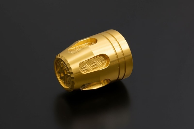 ARCHI アーキ 純正ハンドル専用 ハニカムバーエンド ゴールド Z900RS