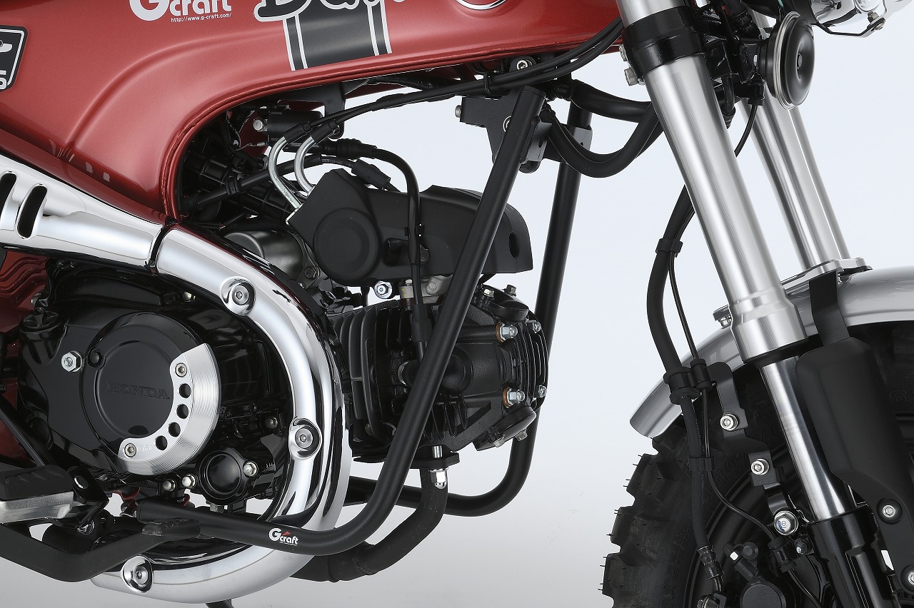 Gcraft Gクラフト ダウンチューブ スチール製 DAX125(JB04)｜motofellow