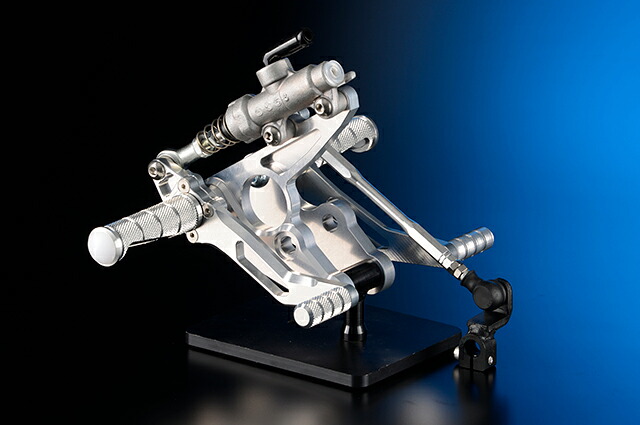 NITRO RACING ナイトロレーシング バックステップKIT Z1/2・Mk-2・Z1-R・Z750FX-1 マスターシリンダ無 (SLV)