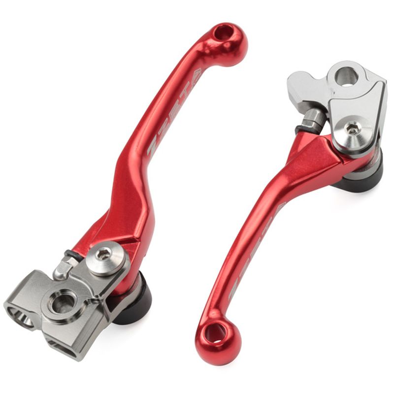 ZETA ジータ PIVOTレバーセット RED 3Fi BETA RR2T'13-,RR/RS4T'12-,Xトレーナー｜motofellow
