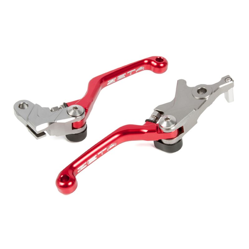 ZETA ジータ PIVOTレバーセット RED 3Fi CP CRF250L｜motofellow