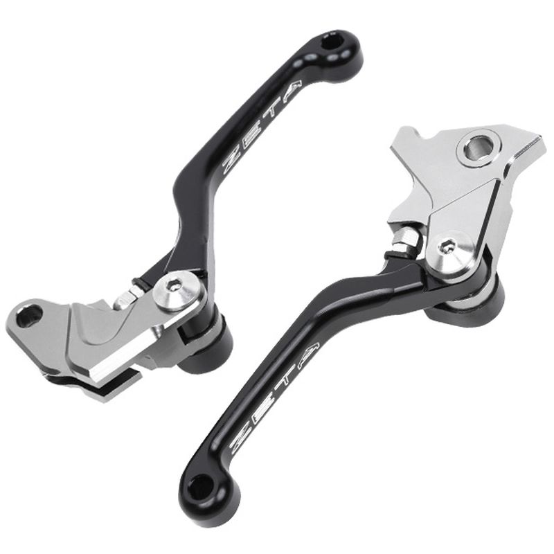ZETA ジータ PIVOTレバーセット BLK 3Fi WR250R/X,XT250,DT230,TTR250|motofellow