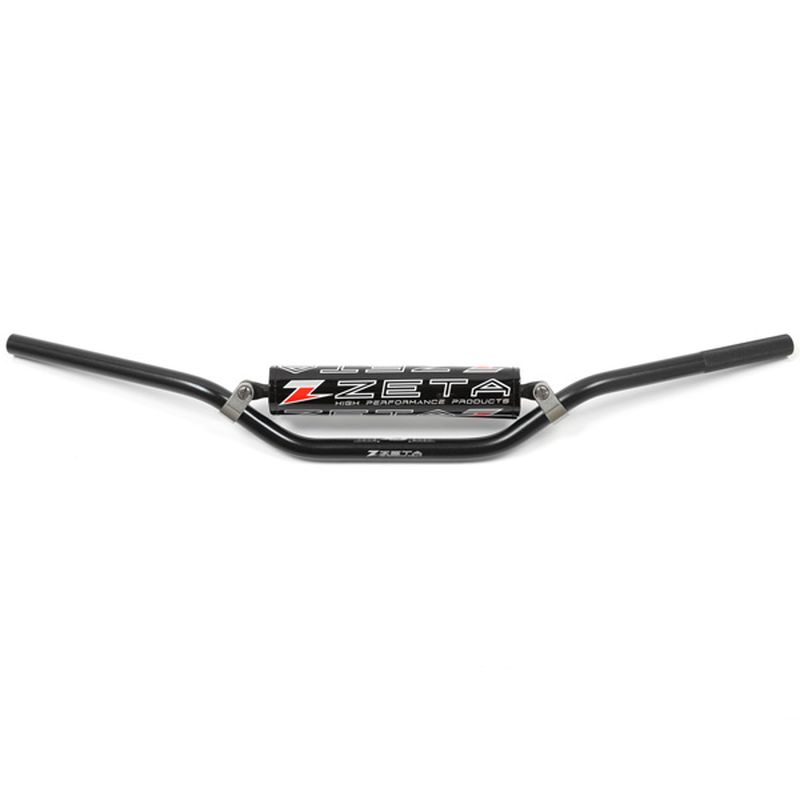 ZETA ジータ CXバー DUAL SPORTS MED BLACK|motofellow