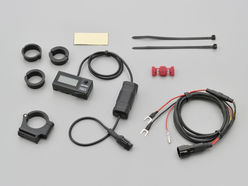 テンカウント 楽天市場】デイトナ DAYTONA 16077 デジタル電圧計＆USB電源 Type-A