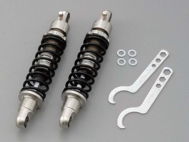 DAYTONA デイトナ アルミリアクッション 265mm ブラックスプリング モンキー/(FI)/ゴリラ '78-