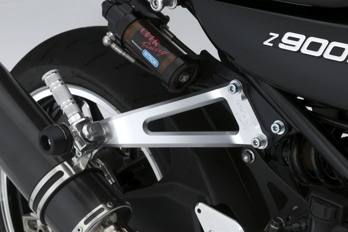 OVER オーバー アルミ タンデムステー L/R シルバー Z900RS