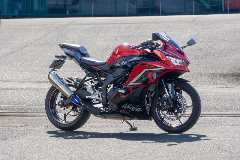 OVER Racing オーヴァーレーシング TT-Formula RS+PRO フルチタン S/O ZX-25R SE '23-/ZX-4R SE '23-/ZX-4RR '23-