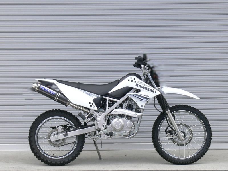 OVER Racing オーヴァーレーシング ステンカーボン マフラー D-TRACKER125 KLX125