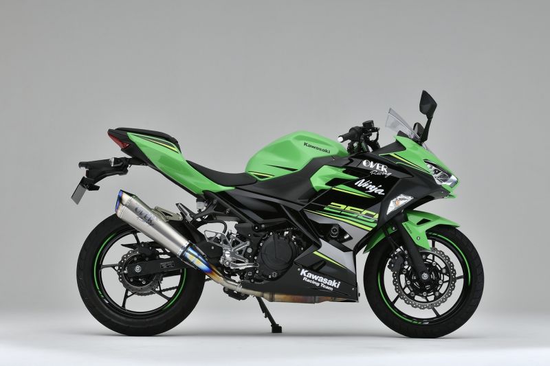OVER Racing オーヴァーレーシング TT-Formula RS+PRO フルチタン スリップオン Ninja250 '18-'22
