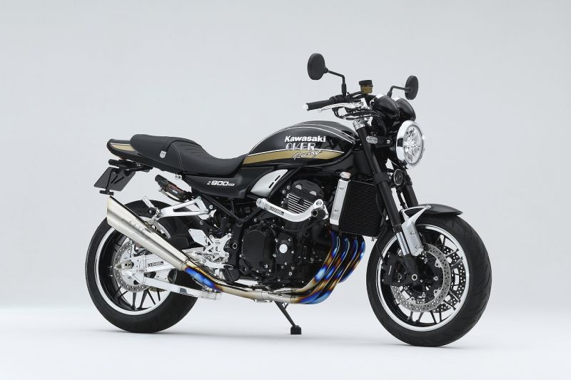 OVER Racing オーヴァーレーシング フルチタン メガホン 4-1 Z900RS/CAF? '23-