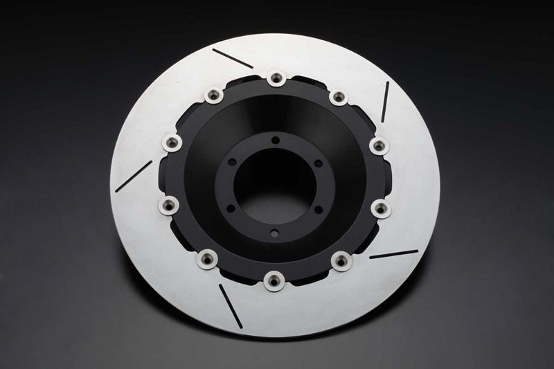 PMC ピーエムシー φ320mmディスクローター・ソリッドタイプブラック 右側 Z1/Z2 H2 '72-'75 6穴ディスク