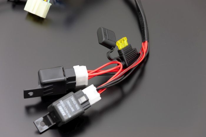 PMCピーエムシーメインワイヤーハーネスヘッドランプブースター付きZEPHYR75090-93