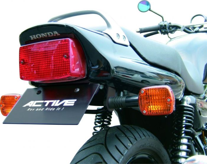 CB750F アルミフェンダーレスキット ブラック ショートウインカーステー付き CB750F アルミフェンダーレスキット ブラック ショートウインカー