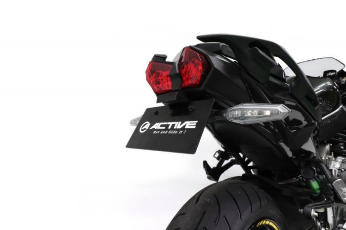 ACTIVE アクティブ フェンダーレスキット LEDナンバー灯付 NINJA H2 SX 18-19/SX SE 18-20