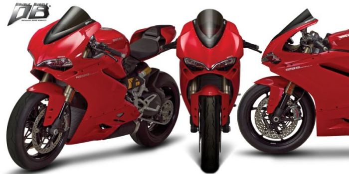 【受注生産 注文約4ヶ月】ZEROGRAVITY ゼログラビティ スクリーン ダブルバブル ダークスモーク DUCATI 1299 PANIGALE 15-17/959 PANIGALE 15-17