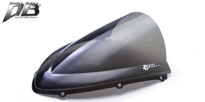 【受注生産 注文約4ヶ月】ZEROGRAVITY ゼログラビティ スクリーン ダブルバブル ダークスモーク TRIUMPH DAYTONA T955/I 04-05