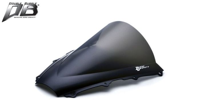 【受注生産 注文約4ヶ月】ZEROGRAVITY ゼログラビティ スクリーン ダブルバブル ダークスモーク TRIUMPH DAYTONA675 06-08