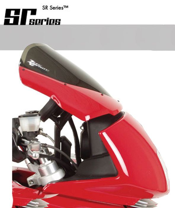 【受注生産 注文約4ヶ月】ZEROGRAVITY ゼログラビティ スクリーン SRタイプ ダークスモーク DUCATI MULTISTRADA 1000DS/SDS 03-07/1100/S 07-10
