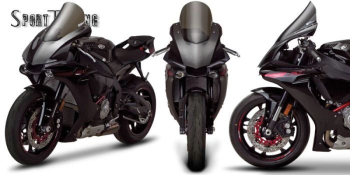 【受注生産 注文約4ヶ月】ZEROGRAVITY ゼログラビティ スクリーン スポーツツーリング ダークスモーク YZF-R1 15-19/YZF-R1M 15-19
