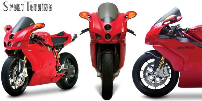 【受注生産 注文約4ヶ月】ZEROGRAVITY ゼログラビティ スクリーン スポーツツーリング クリア DUCATI 749/S/R/999/S/R 05-07(ポジションランプ付不可)｜motofellow 21,340円