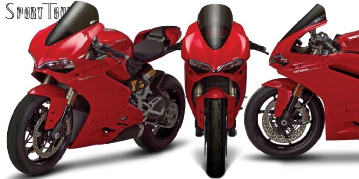 【受注生産 注文約4ヶ月】ZEROGRAVITY ゼログラビティ スクリーン スポーツツーリング ダークスモーク DUCATI 1299 PANIGALE 15-17/959 PANIGALE 15-17