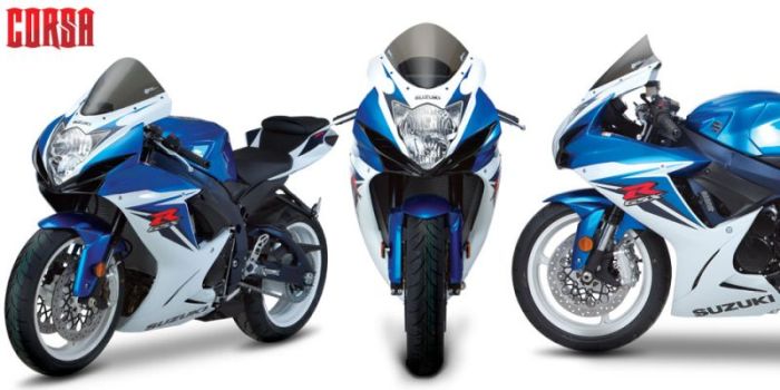 【受注生産 注文約4ヶ月】ZEROGRAVITY ゼログラビティ スクリーン コルサ スモーク GSXR600 11-19/GSXR750 11-19