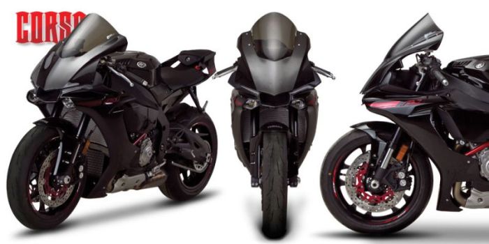【受注生産 注文約4ヶ月】ZEROGRAVITY ゼログラビティ スクリーン コルサ クリア YZF-R1 15-19/YZF-R1M 15-19 14,191円